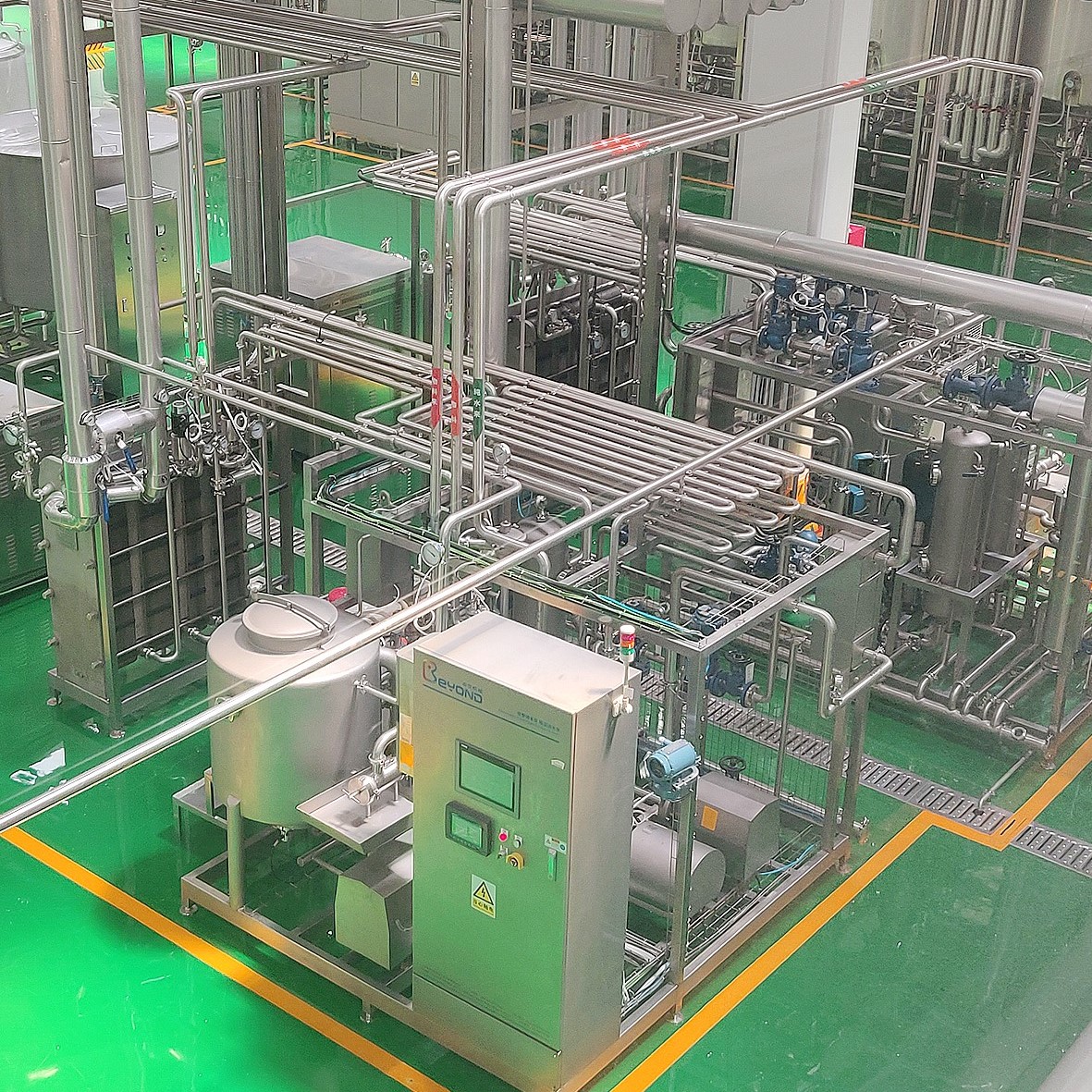 Small Scale Milk Powder Processing Plant UHT 200 - 4000T/H