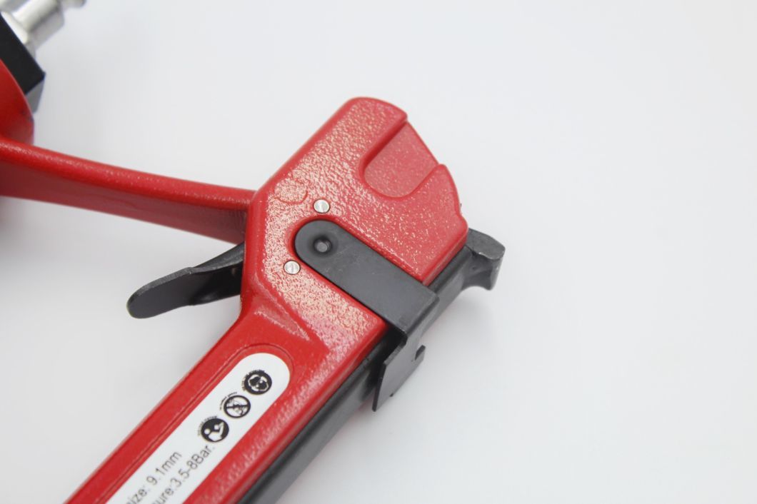 Durable 22 Gauge Fine Crown Air Pneumatic Staple Gun (RED) Air Stapler 7116