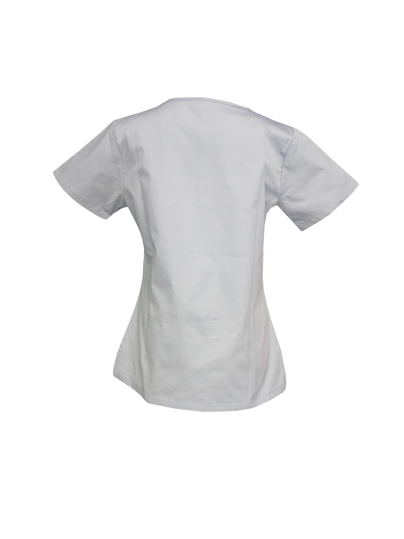 160 GSM Yellow Short Sleeve Scrub Top 65 % Polyester 35% Cotton