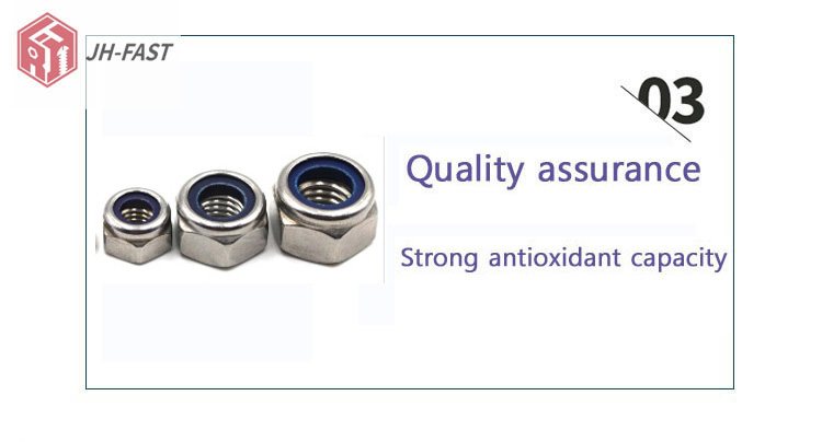 Non-Metallic Insert DIN985 Hex Head Nuts The Top Choice for Metric Measurement System