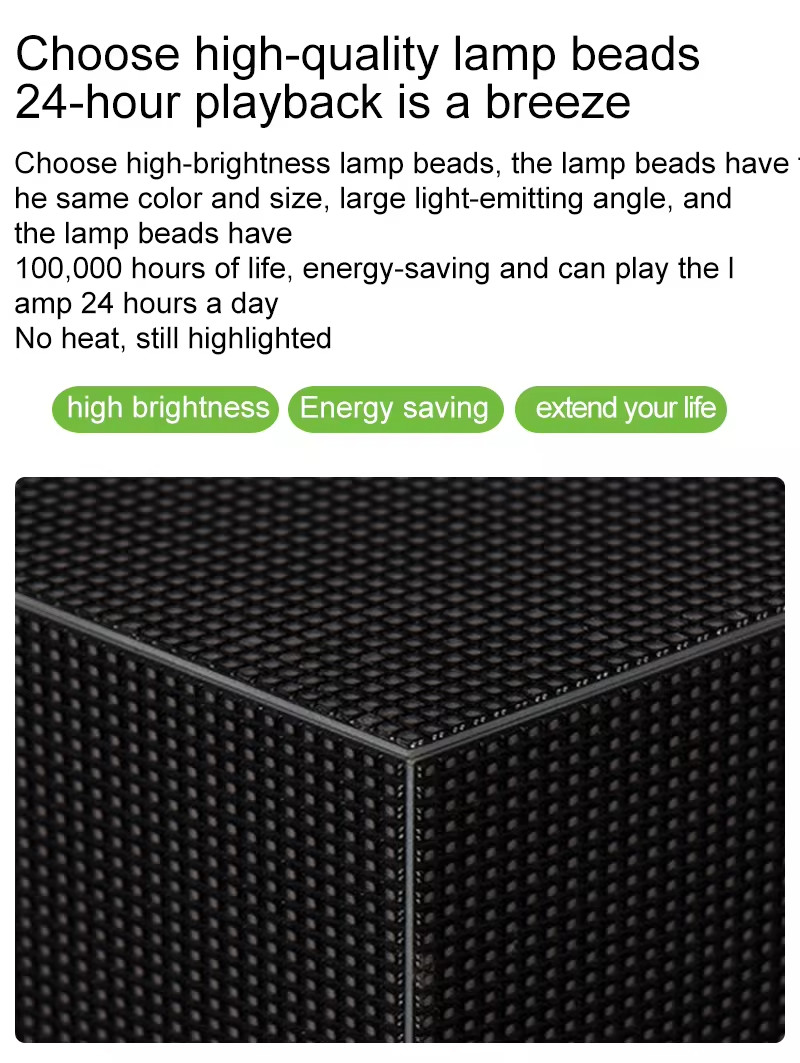 custom led display Led Digital Advertising Display Screen Creative Outdoor Waterproof Rotating Magic Cube Led Displays
