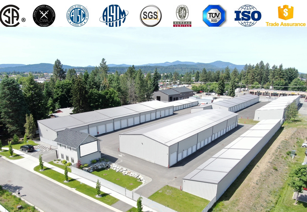 Lightweight Prefab Steel Structure Construction Warehouse with and Grade Q355B/Q235B
