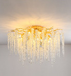 G9 Modern Lobby Chandelier Crystal Grand Hospitality Chandeliers Energy Saving