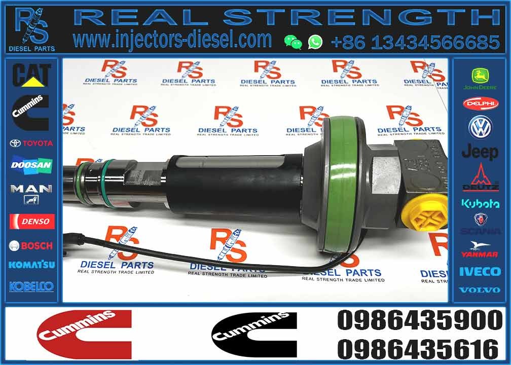 2881089 2882130 Diesel Fuel Injector F00BJ00008 F00BJ00009 0986435616 0986435905 Y431K05584 For CUMMINS 174/175 QSK60
