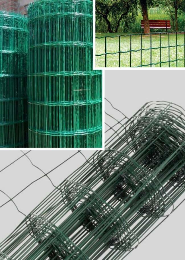 SGS Pvc Coated Holland Wire Mesh Fence Welded Mesh Rolls For Yard Weather Proof
