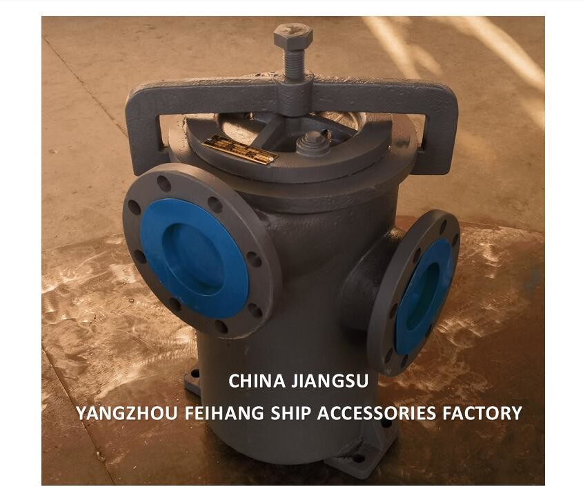 Marine Simplex Fuel Strainer JIS F7209 5K-125A JIS F7209 CAST IRON BODY STAINLESS STEEL FILTER ELEMENT