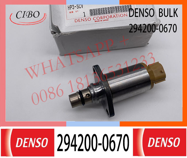 294200-0670 Diesel Pump Fuel Injection Suction Control Valve 8-98181831-0 8981818310