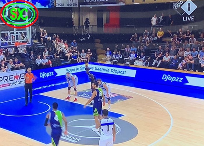 IP65 P10 Stadium Perimeter Full Color LED Display 3000Hz 1R1G1B 320x160mm 7500cd/sqm