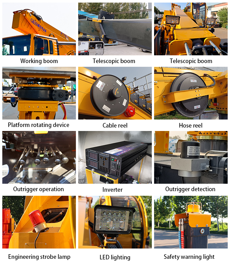 SINOTRUK new 50m Aerial Working Platform Truck high-altitude working lift truck for sale