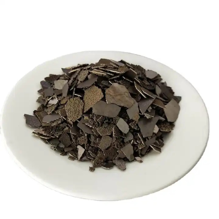 Low Impurities Electrolytic Manganese Metal Flakes Mn Flake 99.95% As Casting Deoxidizer