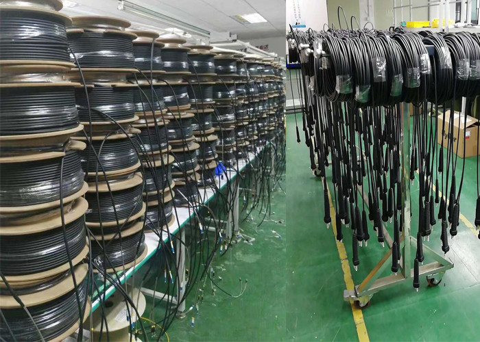PDLC ODC ODVA Fiber Optic Armoured Cable Remote Radio Head cell Tower 7.0mm BBU RRU Non-metal