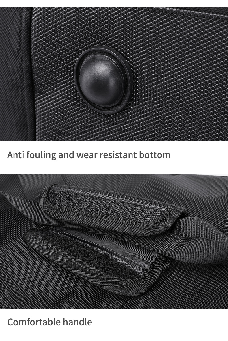 Large Capacity Folding Travel Duffle Bag Dirt Resistant Multi Functional