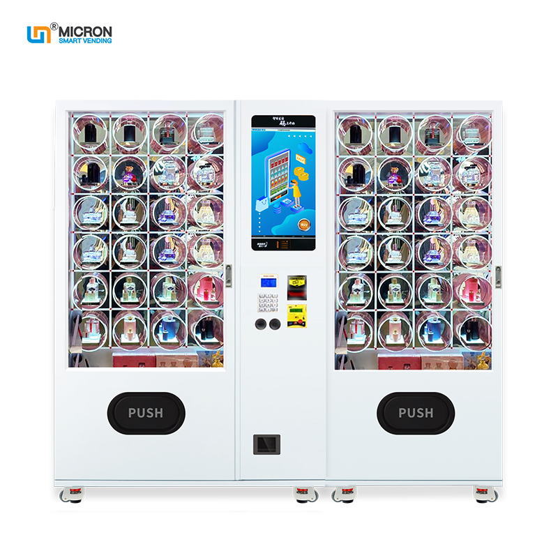 Cosmetic Jewelry Hair Product Smart Vending Machine With Display Rack