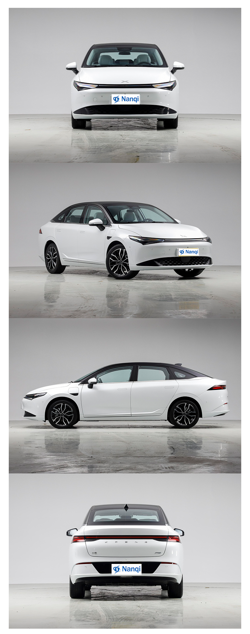 High Speed Xpeng P5 Sedan Electric Car 211Ps Front Wheel Drive