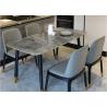 Buy cheap Family Luxury Marble Dining Table , Marble Countertop Dining Table from wholesalers