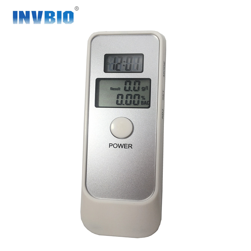 Auto Power Off Personal Breathalyzer Alcohol Tester 5 Seconds Respond