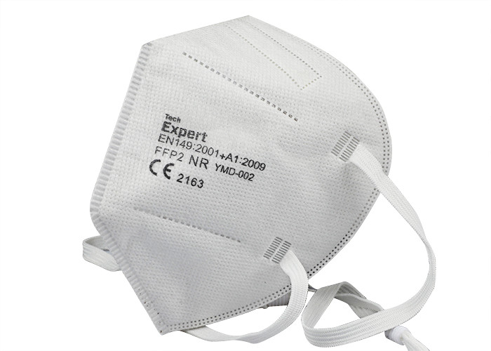 ROSH Approved Headband Face Mask , 5 Layer FFP2 Foldable Dust Mask