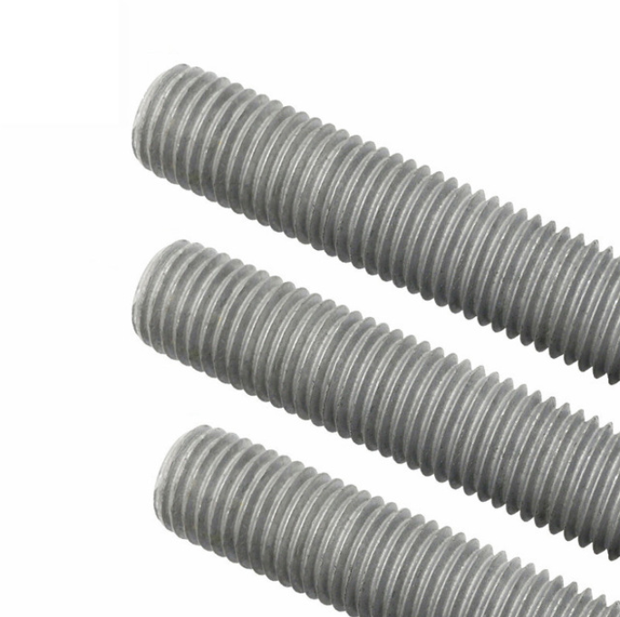 Customized Support M12 DIN976 Hot Dip Galvanized Carbon Steel 4.8 Grade Threaded Rods