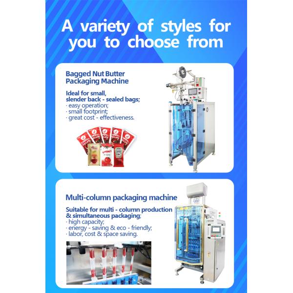 Pneumatic Rotor Paste Packing Machine 16-24 Bpm For Food Industries