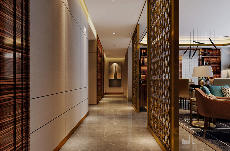 Hairline Bronze Stainless Steel Wall Panels For Facade/Wall Cladding/ Curtain Wall/Ceiling