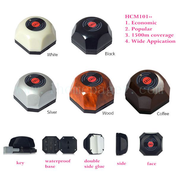 Good quality wireless restaurant digital screen display waiter table calling system