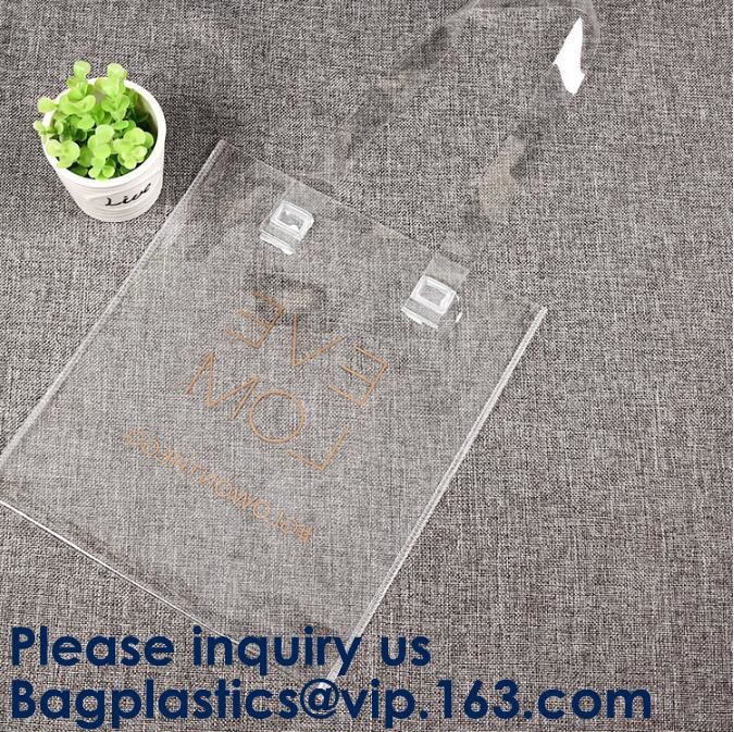 Promotional Pvc Shopping Bag Laser Tote Bag Handbag Waterproof Shopping Bag Glossy PVC Leather Bag PVC Woman Shopping Ba