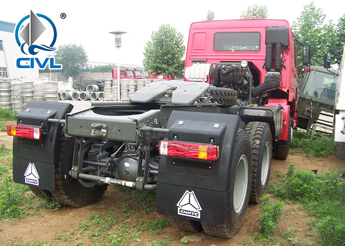 SINOTRUK Howo 6X6 Prime Mover Truck in Black Sinotruk HOWO 371hp Prime Mover 6x6 Tractor truck