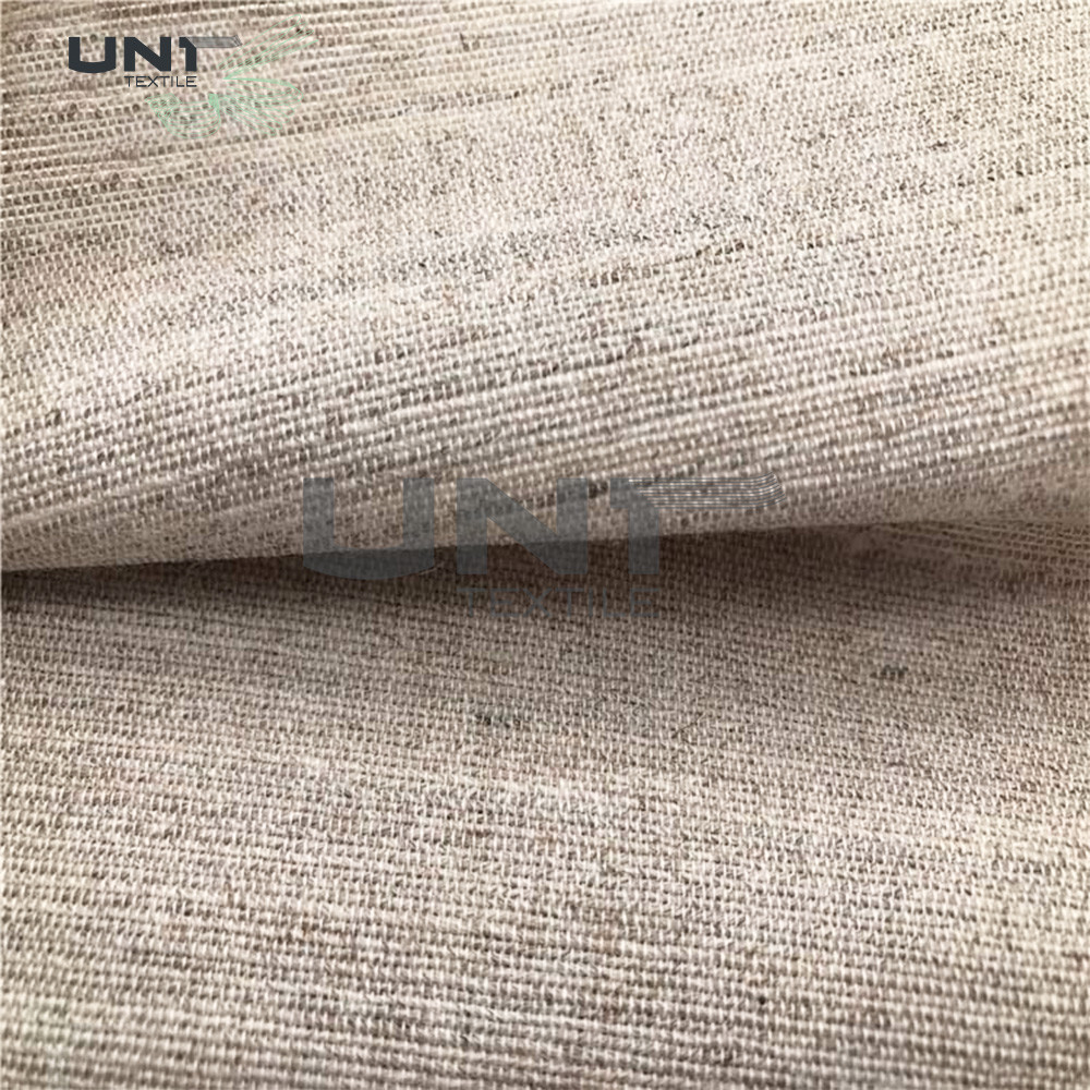 150cm Width Shrink Resistant Canvas Interlining Stiff Elastic