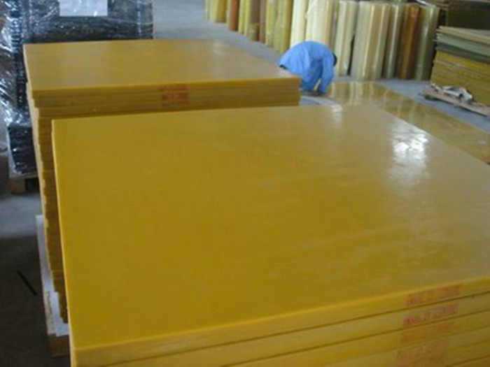 Colorful Polyurethane Sheet / Smooth PU Sheet 35-155KN/M Good Machining