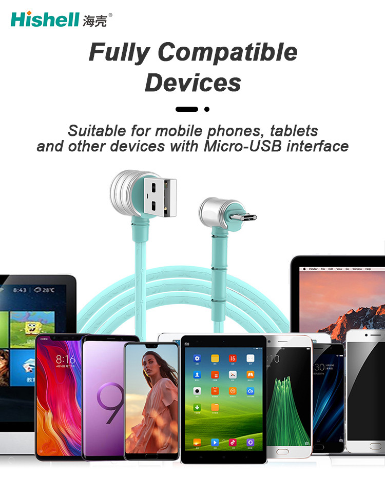Multifunctional Micro Phone Charger Cable Line Anti Fouling Ultraportable
