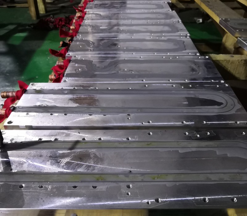 Industry Practical Cold Plate Cooling , Anti Corrosion Heat Sink IGBT