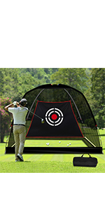 Golf Practice Hitting Nets for Backyard Driving Indoor Use Heavy Duty