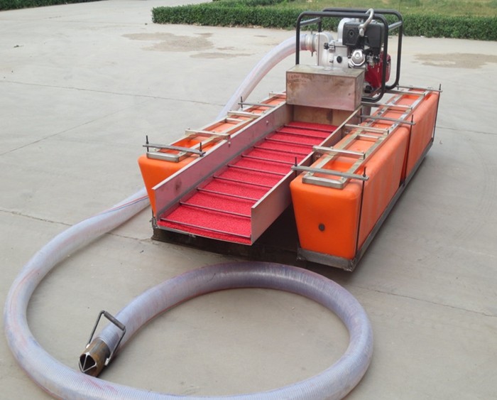 2m 3 Inch Gold Dredge 7hp River Portable Gold Bucket Dredger