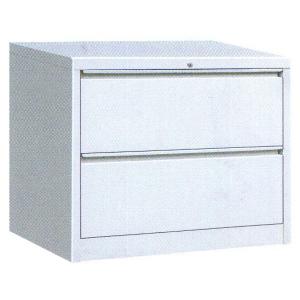 China Two Drawer Lateral Metal Filing Cabinet Knockdown Design on sale