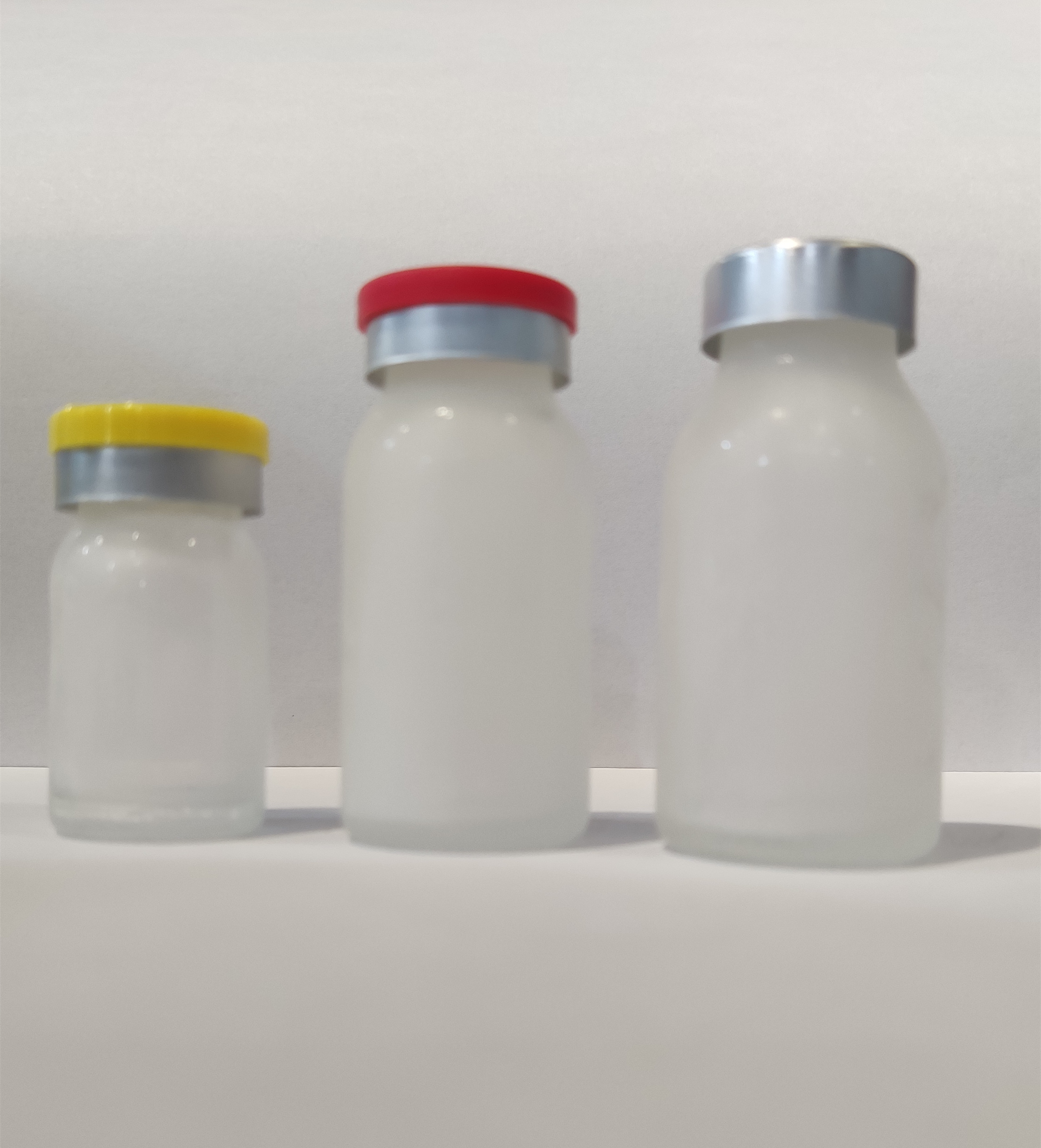 5ml Vulcanized Molded Glass Vial Hot Stamping Glass Reagent Bottles