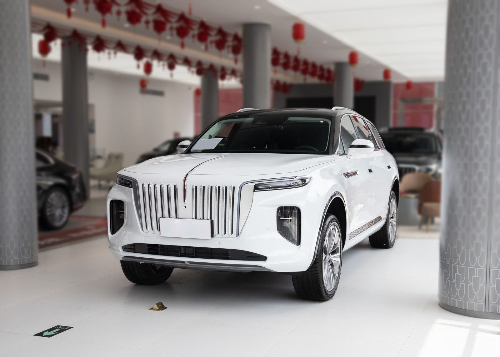 Large SUV new electric car high speed electric r Hongqi Hongqi E-HS9 2022 660km Qichang six-seater version