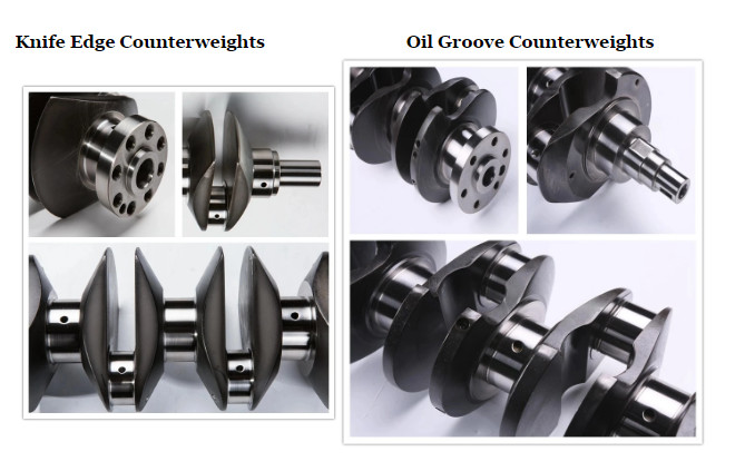 Forged Steel Die Forging Crankshaft Bearing 21R 22R 13411-38010 Nitriding Heat Treatment