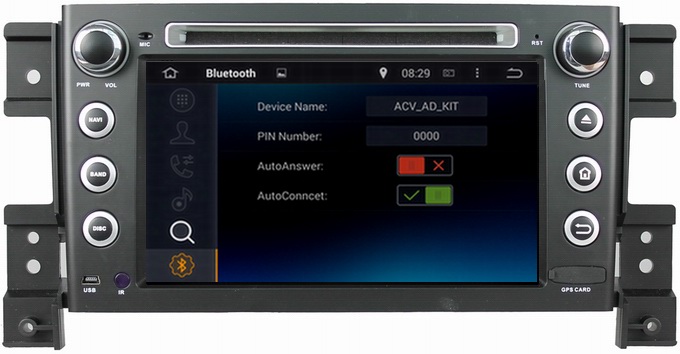 Ouchuangbo DVD GPS navigation stereo android 4.4 for Suzuki Vitara 2005-2011 car kit multimidia para carro OCB-7056D