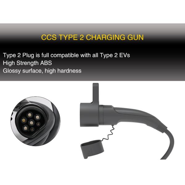 400V 32A 22kW Level 2 EV Charging Station Three Phase Input / Output Voltage for Home Electric Car Charging 22kw