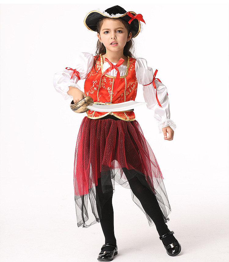 Children Halloween Stage Dancerwear Dress Suit For Performance Dance