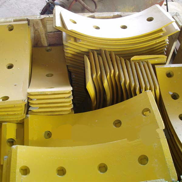 Crafted Yellow Motor Grader Blade Cutting Edge/Blade for Grader Heat Treatment