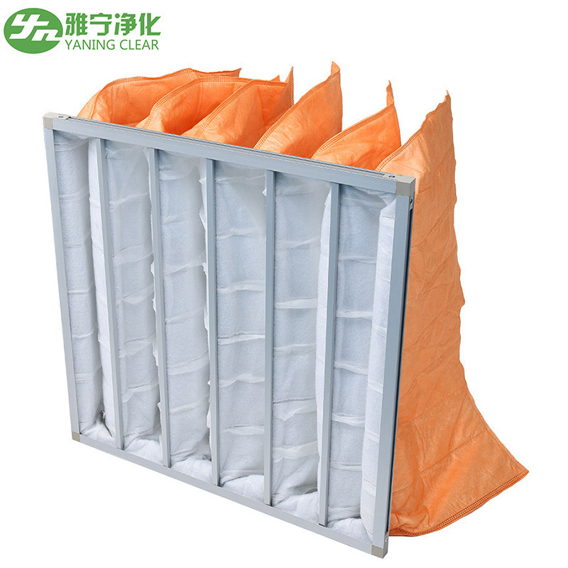 Bag-Type Pocket Air Filter for Front-End Filtration of High-Efficiency Air Filters