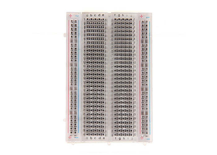 Electronic 400 Point Breadboard Solderless Transparent