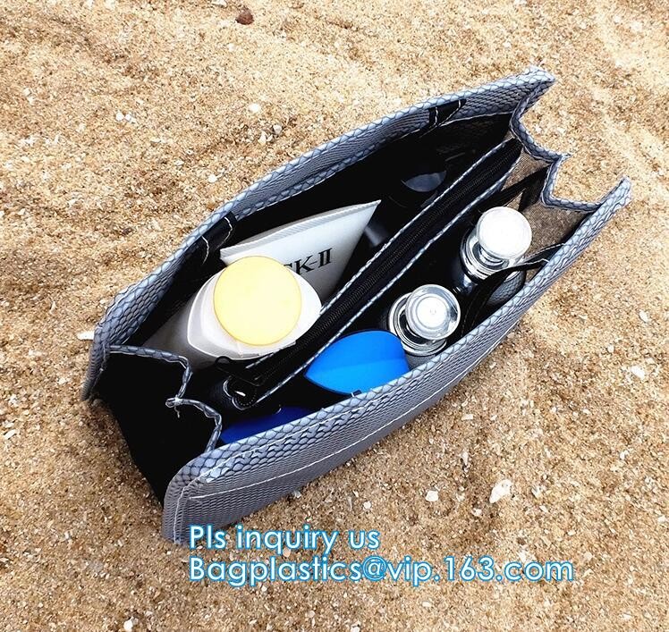 cosmetic mesh zipper bag for promotional gifts and cosmetics, Nylon Mesh Makeup Cosmetic Bag Clear Mesh Make up Cosmetic
