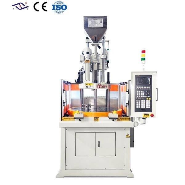 35 Ton Rotary Vertical Injection Molding Machine For Plastic Handles