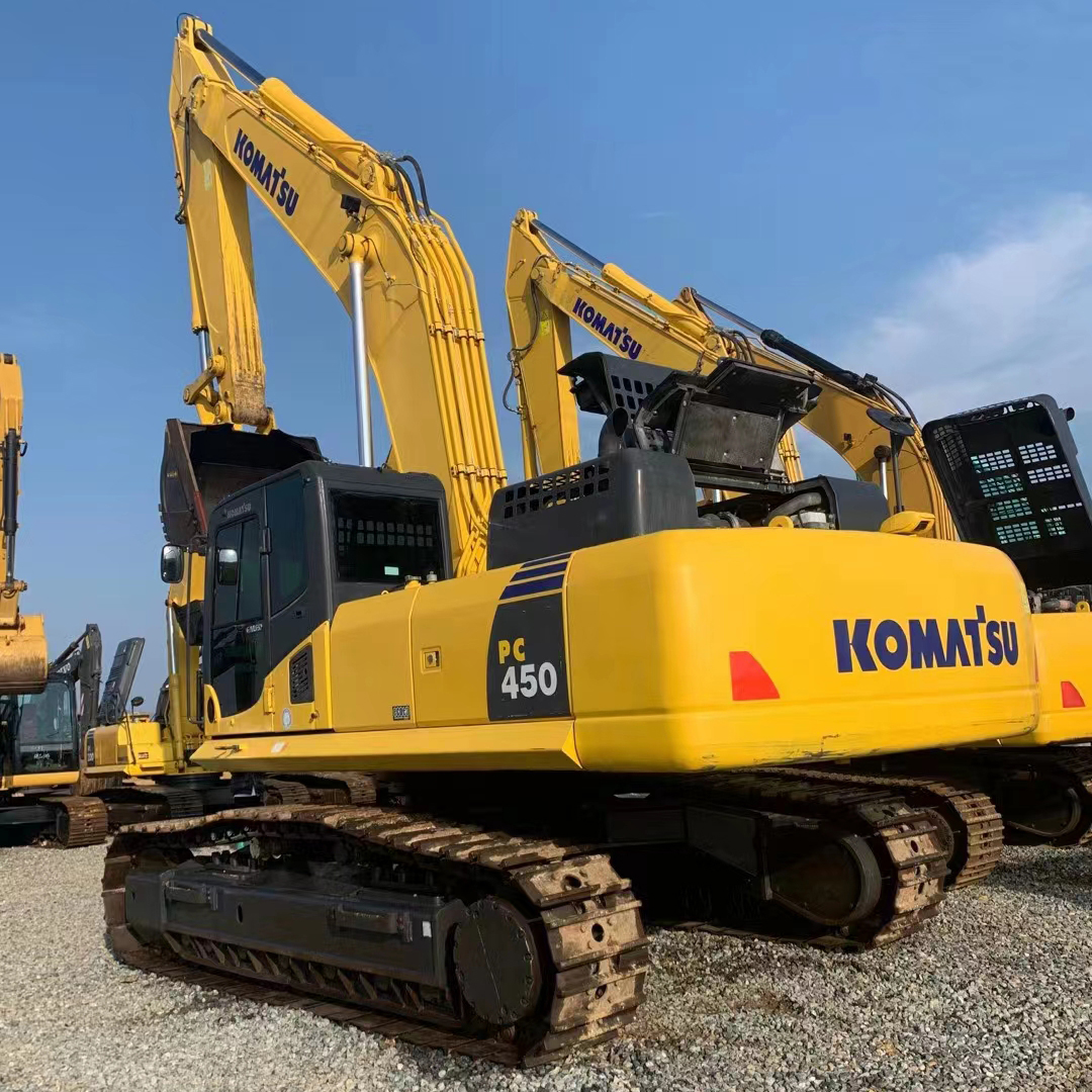 Used Komatsu PC450 Excavator Japan Original 450 350 220 200 with Low Working Hours