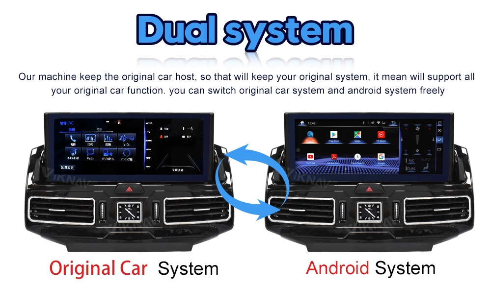 Android 10 128G Touch Screen Radio For Toyota Land Cruiser 200 LC200 2016-2020