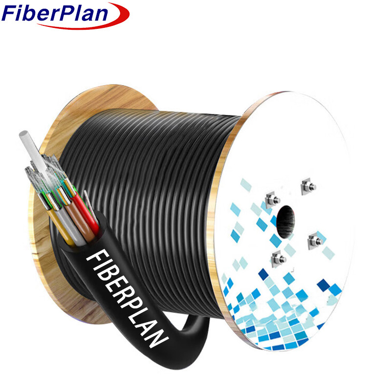 FRP Strengthened Non Armored Fiber Optic Cable Fire Retardant GYFTZY