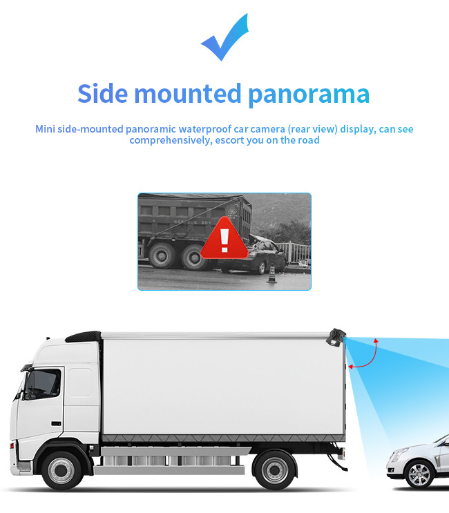General Bus Reverse Parking Camera ABS HD Car Camera Truck Blind Area Rear View Starlight Car Monitoring