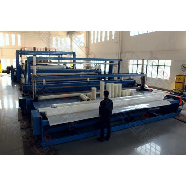 8000mm Waterproof Geomembrane Sheet Extrusion Machine Sheet Extruder Machine 1000kg/hr Capacity
